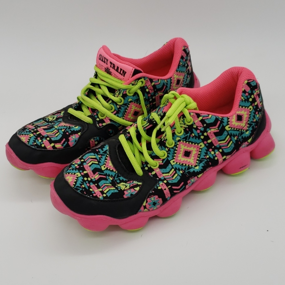 Crazy Train Aztec shoes
